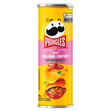 Imagem de Batata Pringles Sabor Galinha Caipira Gostinho Brazuca 100g, 1 unidade