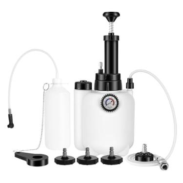 Imagem de Mqetly Conjunto de Troca de óleo de Freio Manual de 3 L, Garrafa de Sangria de Freio, de Sangria de Embreagem Multifuncional para Automóvel, Motocicl