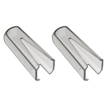 Imagem de LT Easiyl 2 peças de capa protetora de plástico Stylus compatível com Ortofon Concorde OM/OMB preto transparente