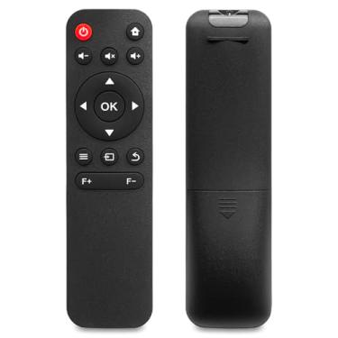Imagem de HODSEUKIN Controle remoto de substituição para mini projetor, compatível com projetor portátil XuanPad X3.