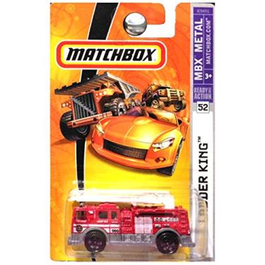 Imagem de Matchbox 2007 MBX 1:64 Scale Die Cast Metal Car # 52 - Fire Truck Ladder King