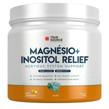 Imagem de Magnesio Bisglicinato Inositol 1.0 300G Limonada True Source