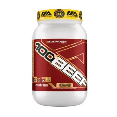 Imagem de 100% Beef Protein 900g Morango | Proteína Isolada da Carne Bovina - Adaptogen Science