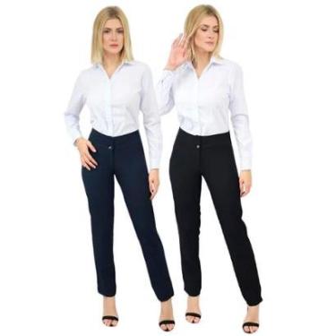 Imagem de Calça Skinny - Calça Social Feminina-Feminino