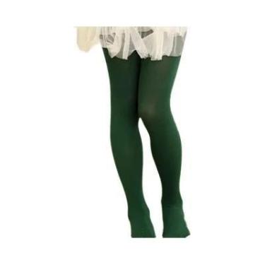 Imagem de Meia-calça Infantil De Veludo Branco Para Meninas, Meia-calça De Dança