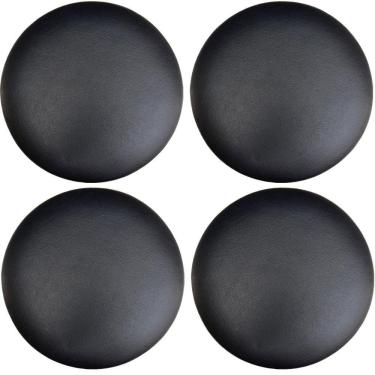 Imagem de Kit 04 Assentos Redondo Preto 39 Cm
