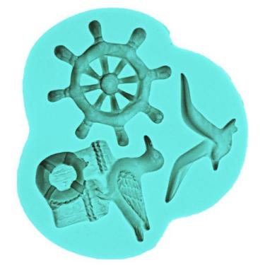 Imagem de Molde Tema Mar Marinheiro Pasta Artesanato -  Prime Chef