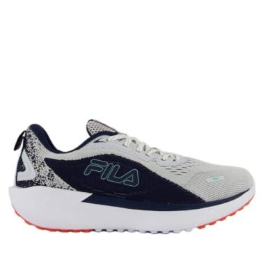 Imagem de Tenis Fila Duality Masculino,Branco/Marinho/Laranja,41