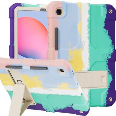 Imagem de Stweap Capa para Samsung Galaxy Tab S6 Lite de 10,4 polegadas 2024/2022/2020 com suporte para caneta S, capa resistente à prova de choque de grau militar resistente de 10,4 polegadas com suporte