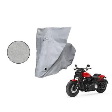 Imagem de Capa Proteção Moto Harley Davidson Fat Bob Cinza - Kahawai, cinza