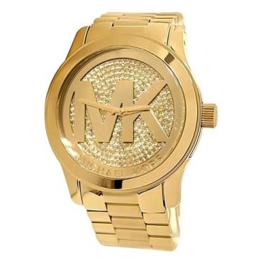 Imagem de Relógio MichaelKors Runway MK5706 Dourado Quartzo Aço Inoxidável Resis