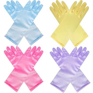 Imagem de 10 peças de acessórios de coroa de tutu para fantasia de princesa, tiara de balé, saia tutu para meninas, lembrancinhas de festa, Multicolorido, 4 pares, tamanho �nico