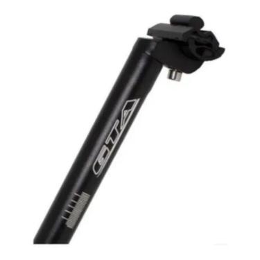 Imagem de 2X Canote Selim Banco Bike Alumínio 27.2Mm X 350Mm Preto