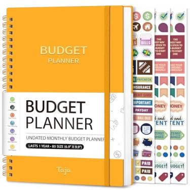 Imagem de Agenda de orçamento – Livro de orçamento mensal com caderno rastreador de despesas, organizador de notas sem data e planejador financeiro para assumir o controle do seu dinheiro, livro de contas 2025