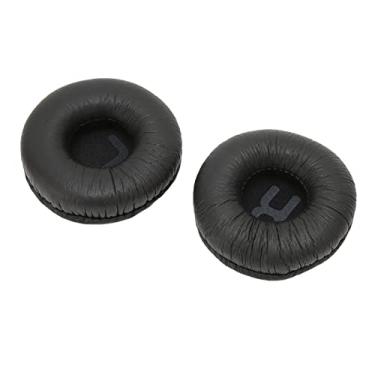 Imagem de RiToEasysports 2 Almofadas DE Ouvido Com Espuma DE Memória para T450 T450BT TUNE600 T500BT, SUBSTITUIÇÃO DO ISOLADOR DE RUÍDO CUSHION OURS para Excelente Qualidade DE Som, para Jogadores (Preto)