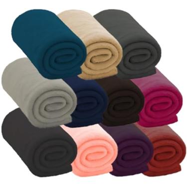 Imagem de Manta Cobertor Microfibra Casal 1,80m x 2,00m Antialérgica - Sortido