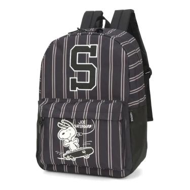 Imagem de Mochila feminina juvenil snoopy reforçada produto oficial
