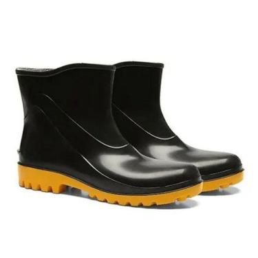 Imagem de Bota Pvc Bracol PT/AM 16CM N37 CA37456 Sem/Forro