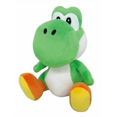 Imagem de Brinquedo de pelúcia Super Mario Bros Green Running 15cm - Gloome Stor