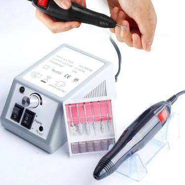 Imagem de Furadeira de unhas acrílica para podologia fácil de usar 0-20000RPM - 