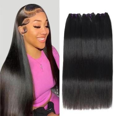 Imagem de Pacotes de cabelo JTMMP 12A Straight Brazilian Virgin 30 35 40cm