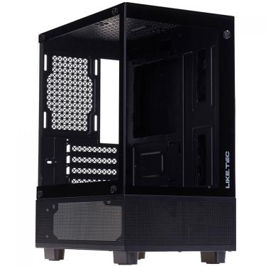 Imagem de Gabinete Opera Dark M-ATX Mid Tower vidro temperado Liketec