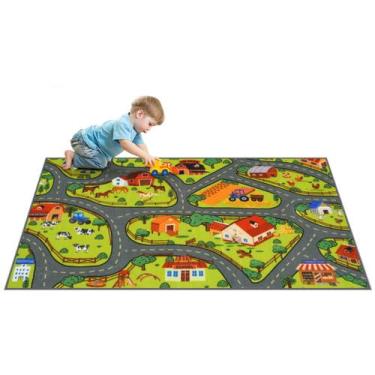 Imagem de Tapete infantil STARUIA lavável 60 x 32cm Bryroom Educational