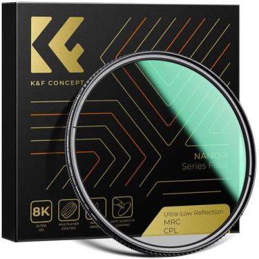 Imagem de Filtro polarizador circular K&F Concept Nano-X 40,5 mm