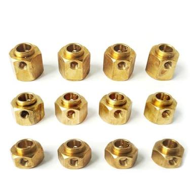 Imagem de 4 peças 1/10 RC carro pesado hexagonais cubos de roda para Traxxas TRX-4 Crawler TRX4