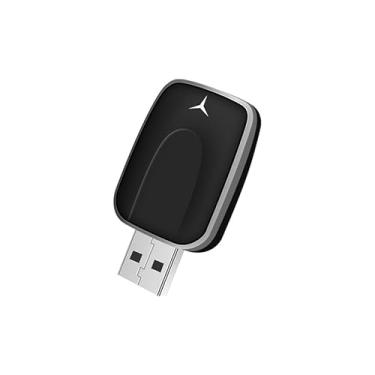 Imagem de Adaptador de automóvel sem fio para CarPlay 2 in 1 - Conversão instantânea de com fio para sem fio, Plug & Play, design mini estável, compatível com iPhone iOS 10+ e veículos carros Play 2016-2025