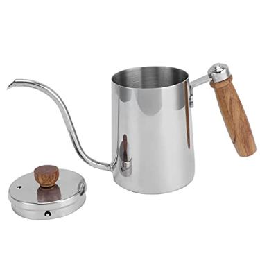 Imagem de ZJchao Mãe de café Conjunto de Cervejas Filtro de Gotejamento Kit de café Amantes de café (Pote de aço inoxidável e punhal de mão)