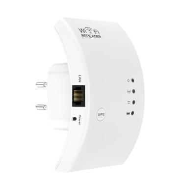 Imagem de Repetidor Roteador Amplificador de sinal Wifi Wireless, alta cboertura, ultra rapido, expansor de sinal sem fio, ultra rapido