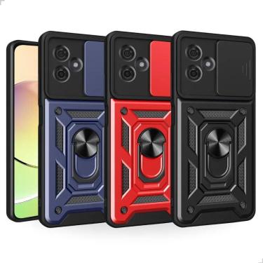 Imagem de Capa Capinha Para Motorola Armadura Anti Impac Azul Moto G34