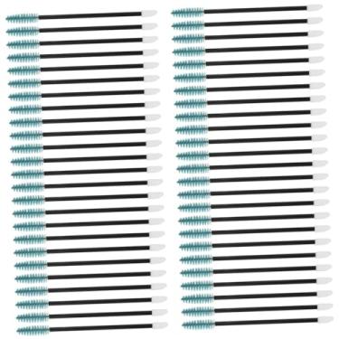 Imagem de Pincel de rímel descartável para viagem, cerdas macias, ferramenta de aplicação de sobrancelhas