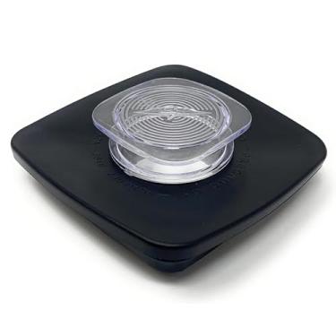 Imagem de Blender Jar Tampa quadrada com tampa central 11,4 cm compatível com Oster 5 Cup Jar [60-189]