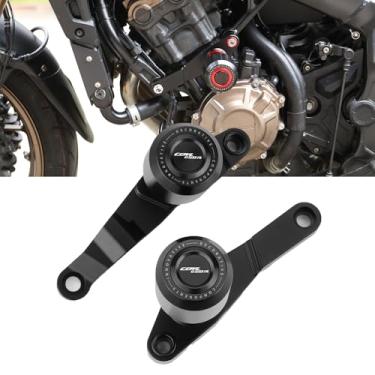 Imagem de Super Vici Sliders de quadro adequados para CBR650R 2024 2025 | Protetor de queda CBR 650R CBR 650R Crash Sliders Proteção do motor antiderrapante Colisão 2024 CBR650R Acessórios 2025 CBR650R