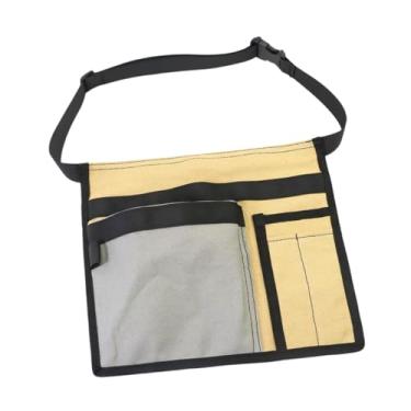 Imagem de Stgfyxgs Bolsa de cinto para ferramentas de um lado, organizador de de ferramentas, cinto leve e confortável ajustável para eletricista e jardineiro