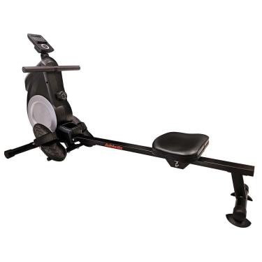 Imagem de Remo Seco Athletic 80rm 8 Níveis Magnéticos Dobrável Suporta 110kg Treino Completo Em Casa Preto