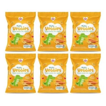 Imagem de Mini Veggies Snack Grão De Bico E Cenoura 6x18g Nhami Mami