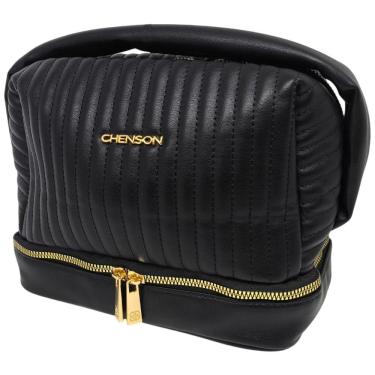 Imagem de Necessaire Feminino Moderna Compartimento Inferior Chenson