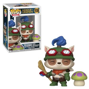 Imagem de Boneco Funko Pop! League of Legends Teemo com Cogumelo