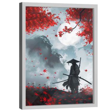Imagem de Quadro Decorativo Samurai Ásia
