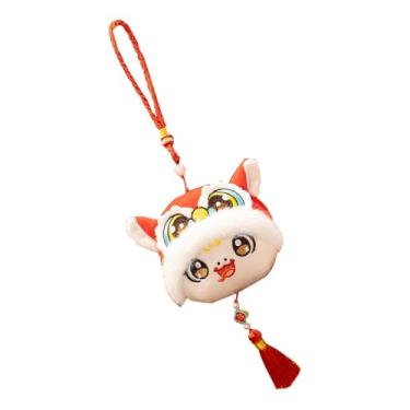 Imagem de Shakven Bonecas Penduradas de Cobra, Pelúcia de Cobra, Pelúcia de cobra do ano novo lunar, Ano novo lunar cobra dos desenhos animados pequena cobra saco de pelúcia pingente figura brinquedos