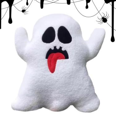 Imagem de Travesseiro fantasma Halloween, Travesseiro de pelúcia fantasma | Almofada de pelúcia em forma de fantasma fofo,Almofadas assustadoras decorativas para sofá-cama, travesseiro de Halloween para decoraç