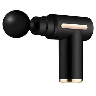 Imagem de Pistola Massageadora Muscular Elétrica Portátil Massageador para Alívio de Dores Relaxamento e Fisioterapia Corporal (Preto)