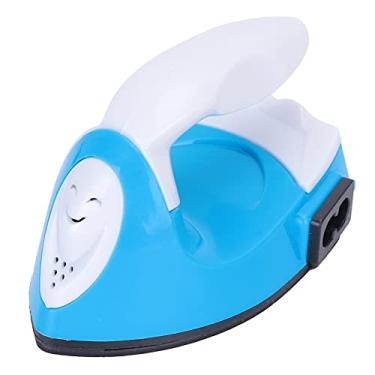 Imagem de Generic Mini Ferro Diy Máquina de Prensa Térmica para Roupas de bebê Passar, Perfuração Quente, Adesivos de Nome e Adesivos de Pano Abs Cerâmica Preto