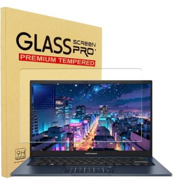 Imagem de YINOVEEN Protetor de tela de vidro temperado de 14 polegadas para ASUS Vivobook 14 M1407 KA X1407 QA, Vivobook 14 Q423/M1405/M1402/M5406 S5406,14X K3405VC/VF/VA,Go 14 E1404F, P 14 TPP Laptop 3402
