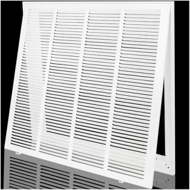 Imagem de Grelha de ar de retorno para tampa de ventilação para parede e teto, tampa de ventilação de retorno de ar se encaixa na abertura do duto 61 cm L x 61 cm A, grade de admissão de ar frio HVAC A/C