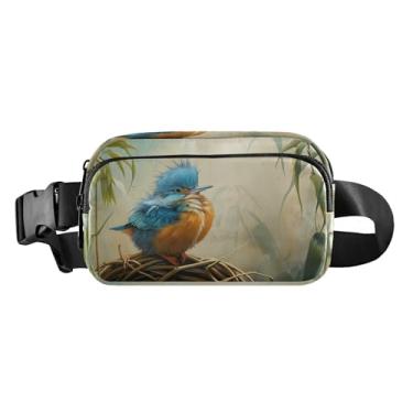 Imagem de CEBUGI Pochetes de caminhada para homens e mulheres, pochetes modernas resistentes à água com cinto ajustável para treino, viagem, corrida