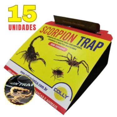 Imagem de 15 Unid Armadilha Escorpião Barata Aranha  Scorpion Trap Colly